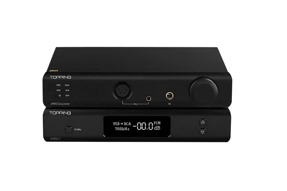 TOPPING D90LE + A90 Discrete + C006 Cable Combo - GreshamTech