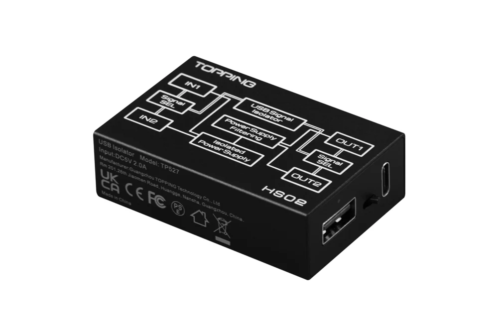 TOPPING HS02 USB2.0 Isolator - GreshamTech
