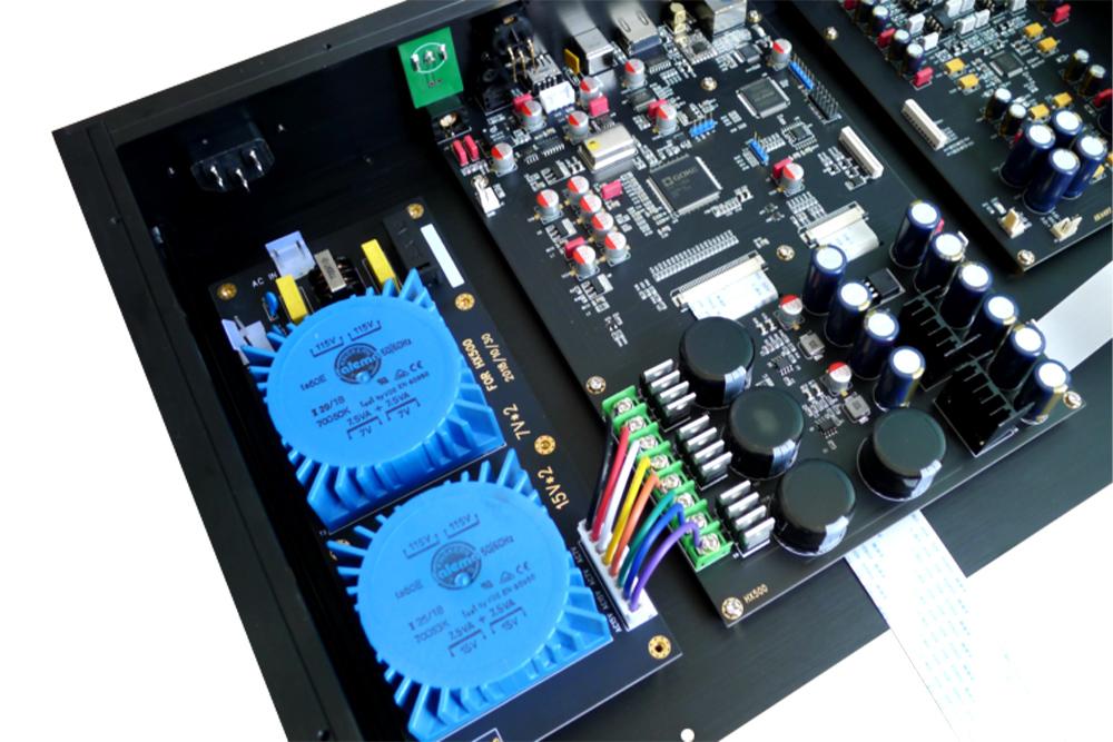 HXMELODY HX500 ESS9038PRO DAC & Turntable Player - GreshamTech