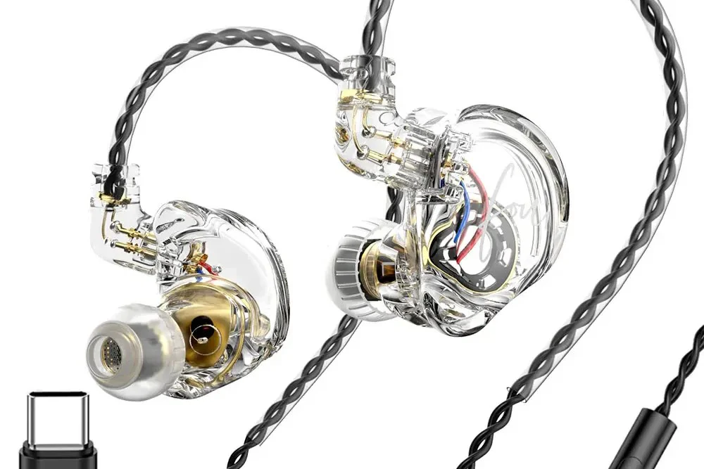 TRN CS4 10mm Dynamic Driver Dual Magnet In-ear Headphone - GreshamTech