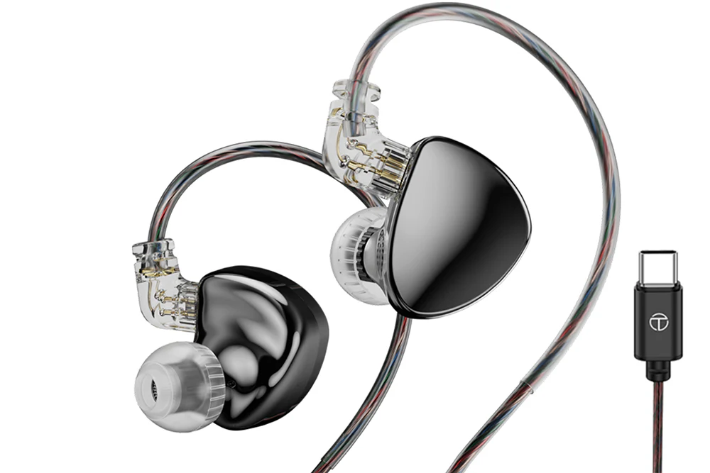 TRN MT5 Dual Dynamic Driver In-Ear Headphone - GreshamTech