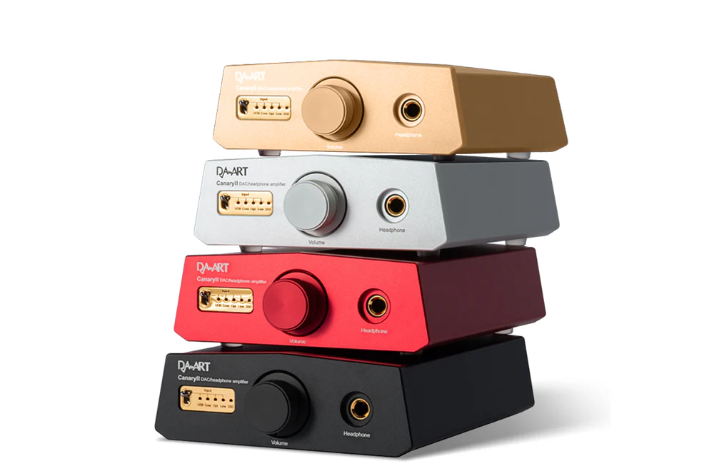 DAART CANARY II ESS9038Q2M Desktop DAC & Headphone Amplifier (YULONG) - GreshamTech