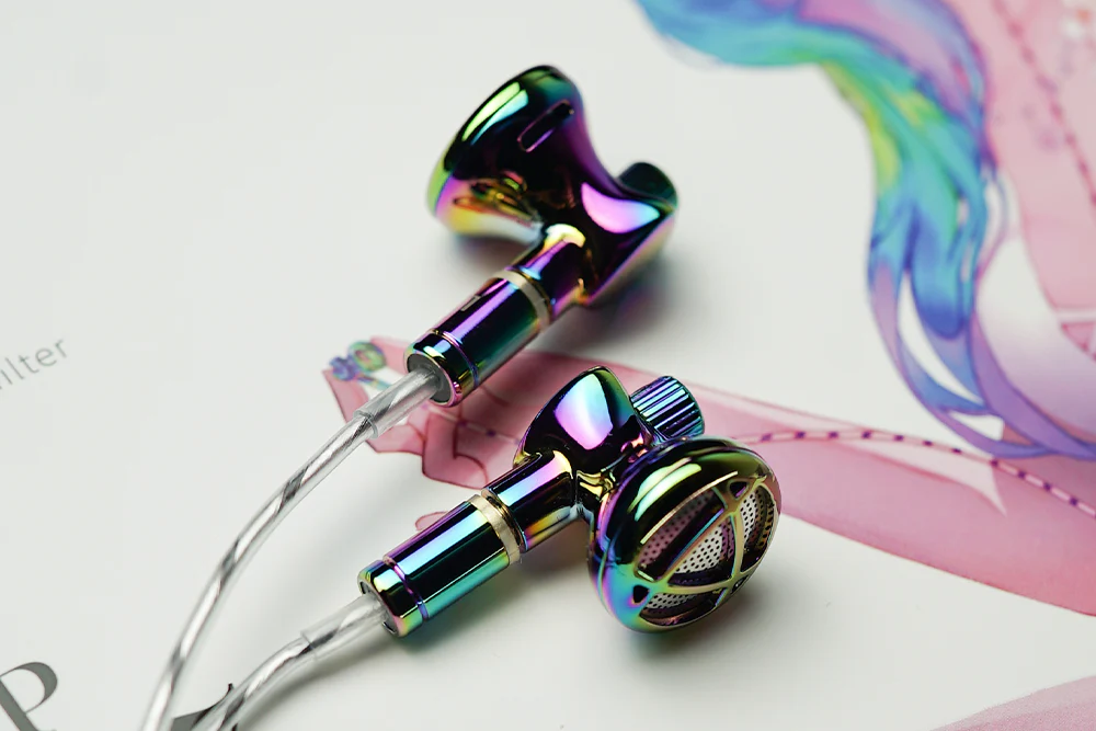 BGVP DX7 14.2mm Dynamic Driver In-Ear Headphone - GreshamTech