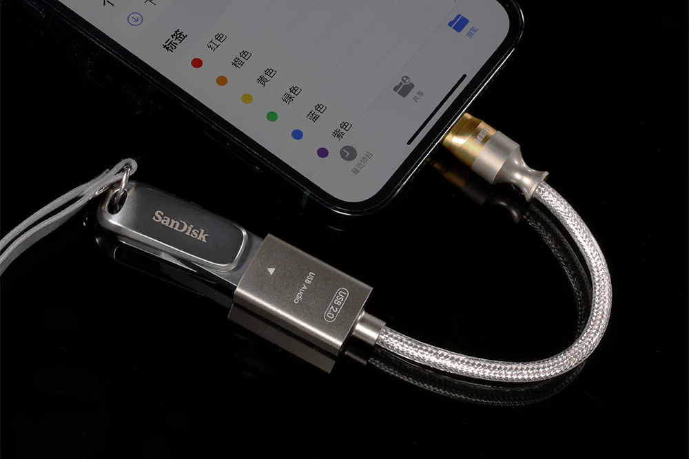 DD MFi07F USB-A to Lighting OTG Cable - GreshamTech