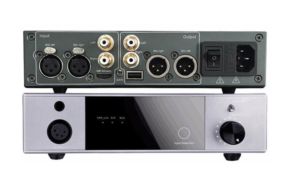 SOUNDAWARE P1 Preamplifier & Headphone Amplifier - GreshamTech