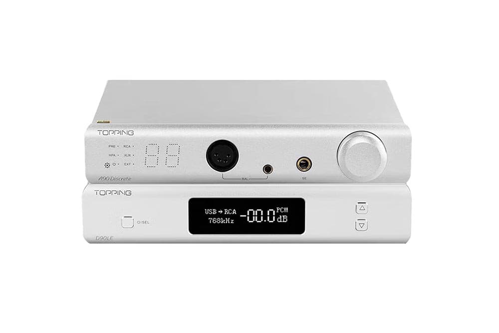 TOPPING D90LE + A90 Discrete + C006 Cable Combo - GreshamTech