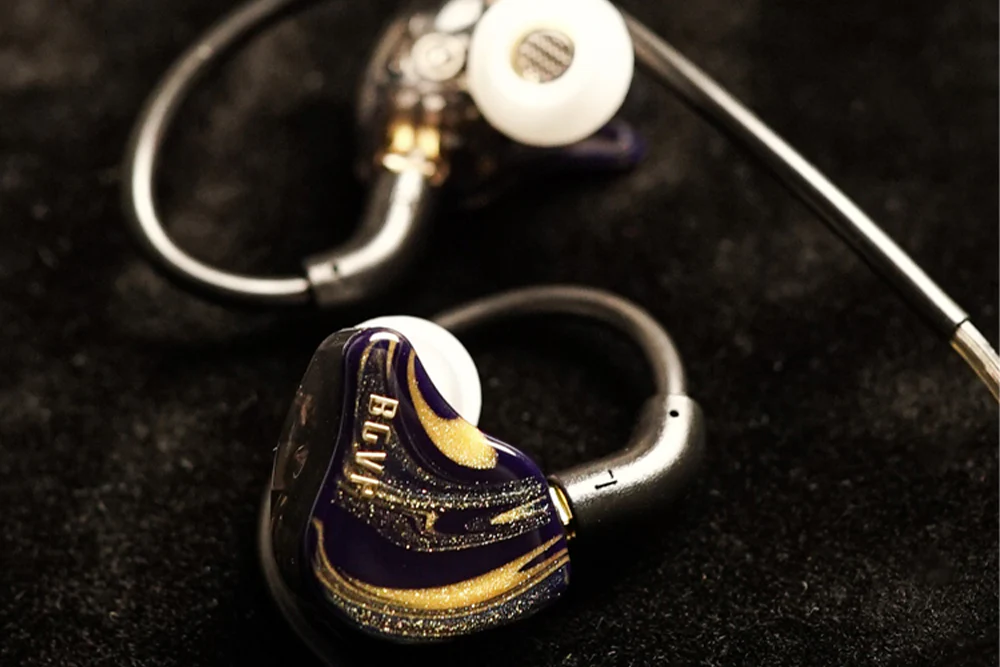 BGVP Butterfly Dual Dynamic Driver In-ear Headphone - GreshamTech