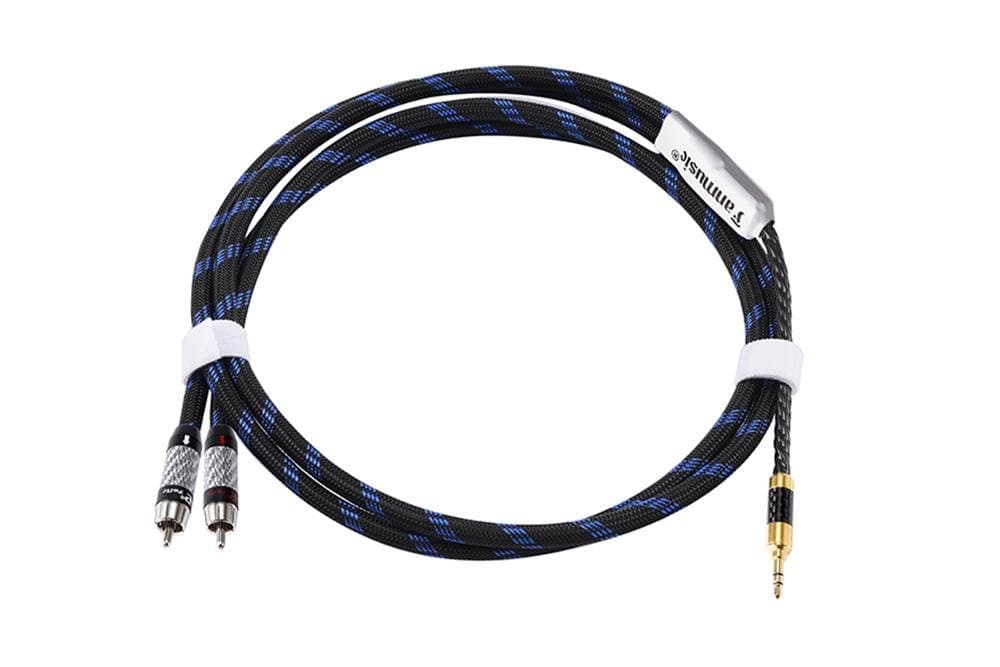 FANMUSIC ZY-022 3.5mm to Dual RCA Cable - GreshamTech