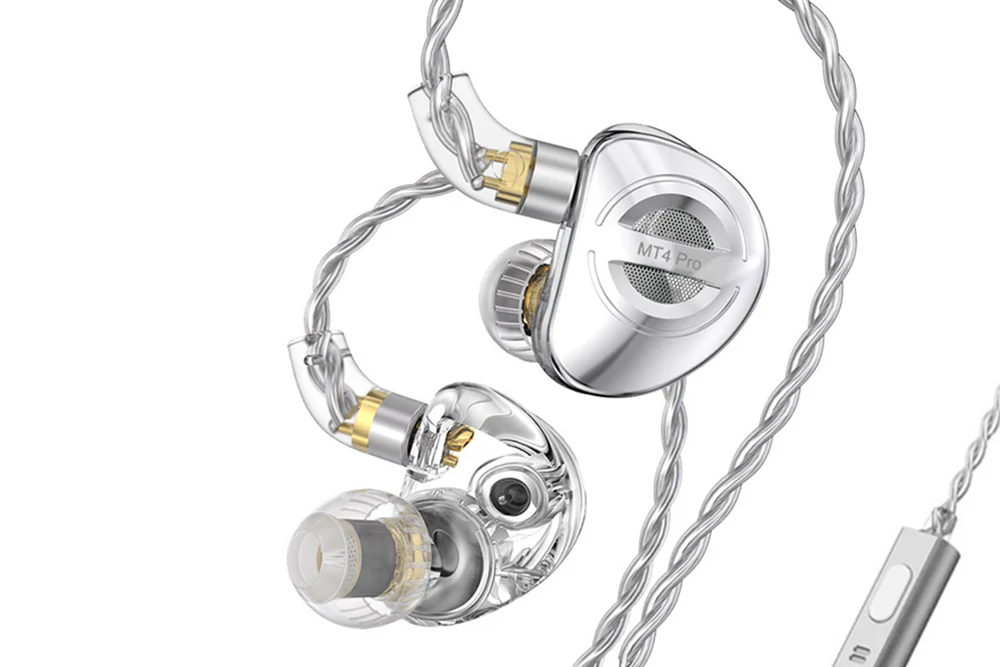 TRN MT4 PRO 2DD In-ear Headphone  - GreshamTech