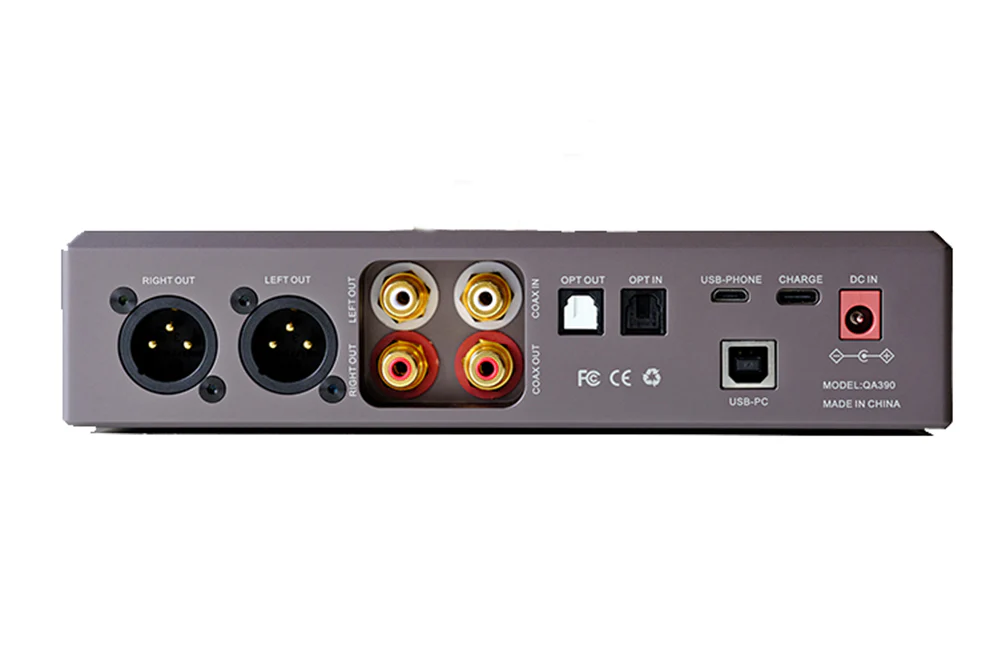 QULOOS QLS QA390 LE ES9038PRO Desktop Music Player & DAC - GreshamTech