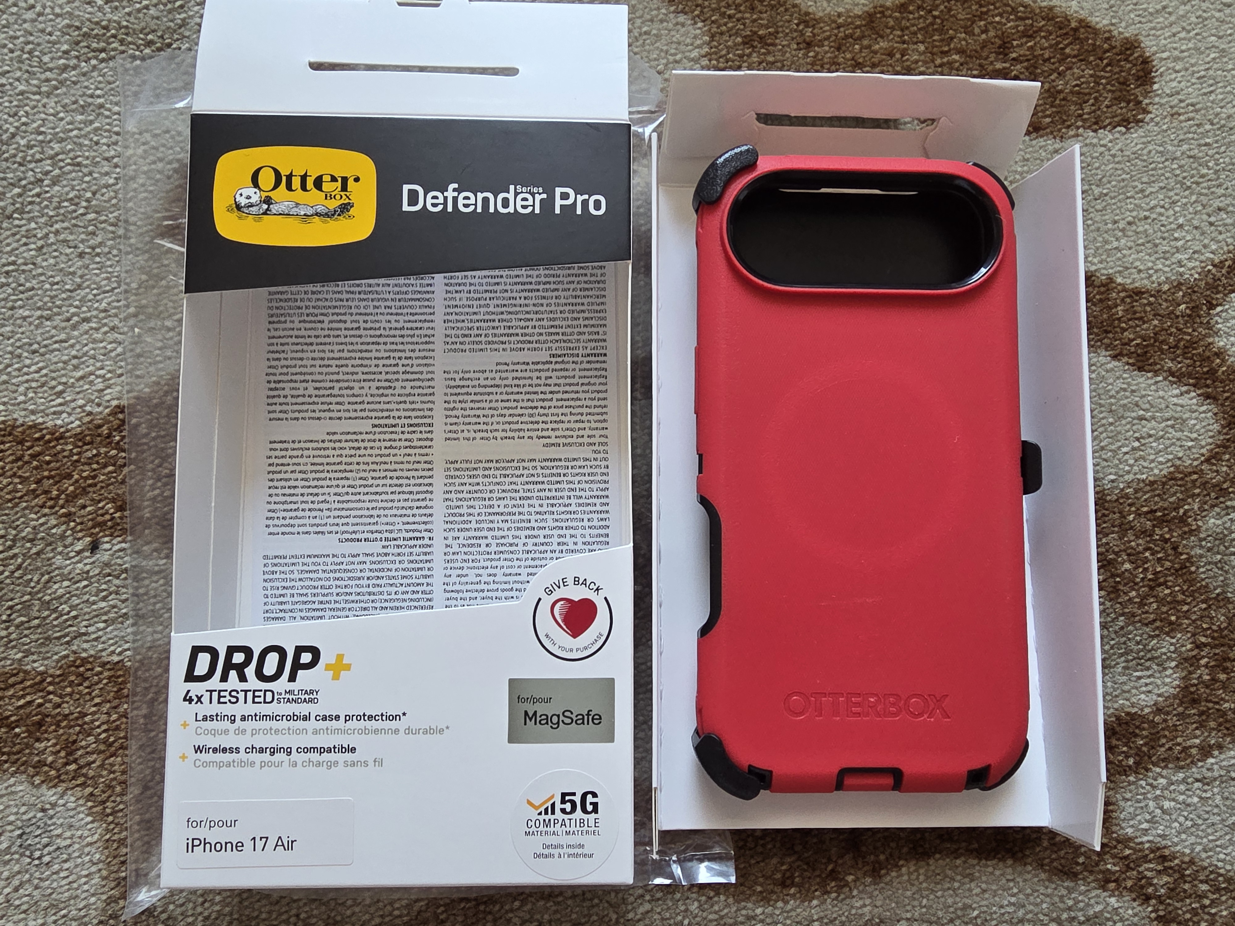 iPhone 17 Air / 17Air Defender Pro Otterbox Magsafe Case Brand New (0872) - GreshamTech