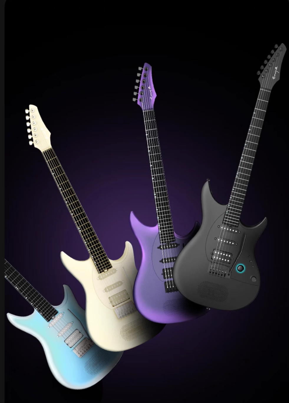 Enya Inspire All-in-One Smart Guitar for Learner and Starter - GreshamTech