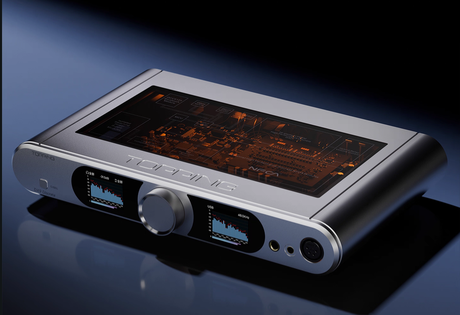 Topping DX9 Discrete 2025 DAC High Fidelity Music Player 1bit PSRM Brand New - GreshamTech