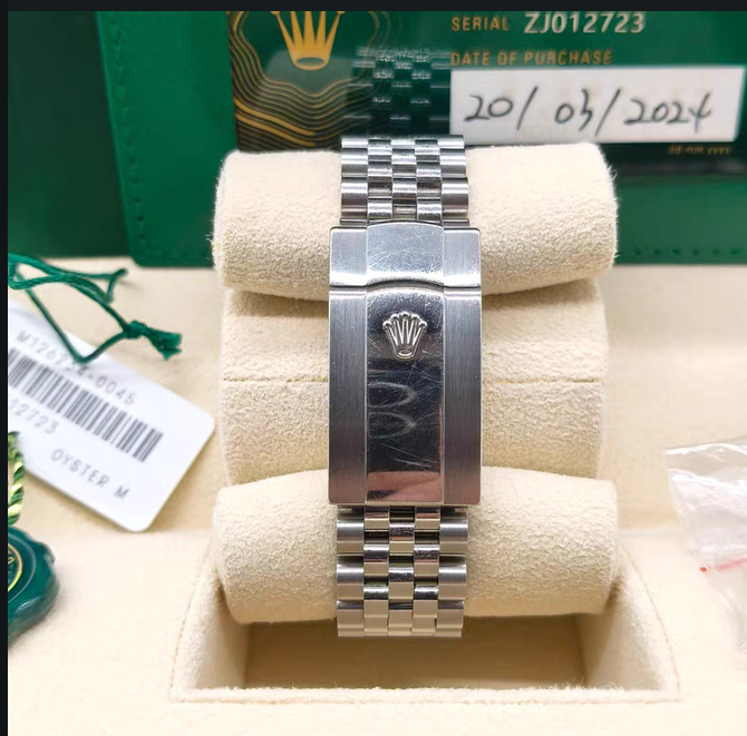 Rolex Datejust 36mm Wimbledon Jubilee m126234-0045 Men's watch 2024 Like New - GreshamTech