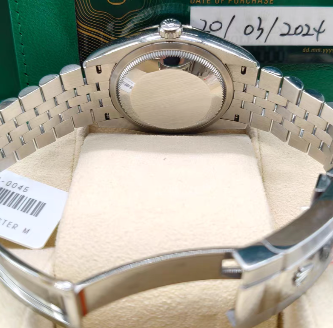 Rolex Datejust 36mm Wimbledon Jubilee m126234-0045 Men's watch 2024 Like New - GreshamTech