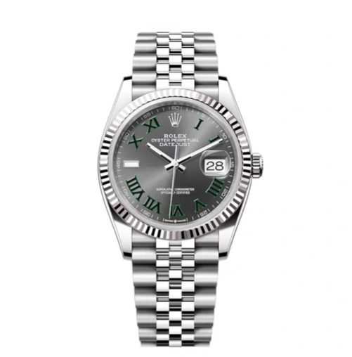 Rolex Datejust 36mm Wimbledon Jubilee m126234-0045 Men's watch 2024 Like New - GreshamTech