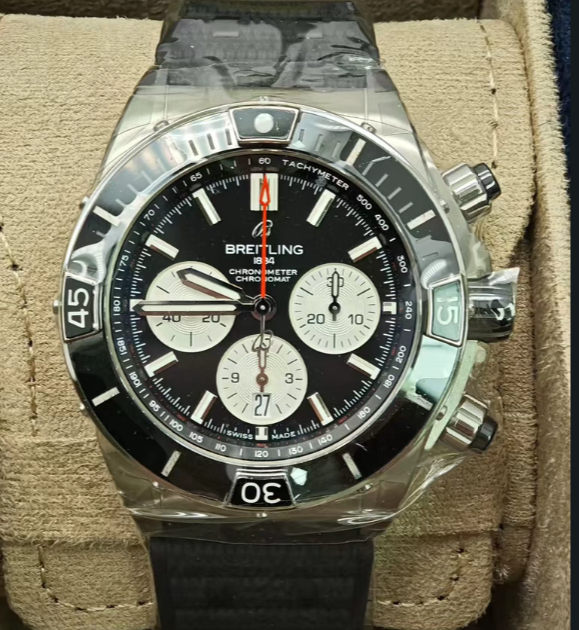 Breitling AB0136251B1S1 44mm Men's Watch Brand New - GreshamTech