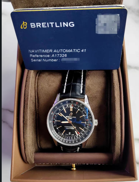 Breitling Navitimer A17326241B1P1 41mm Men's Watch Automatic Brand New condition - GreshamTech
