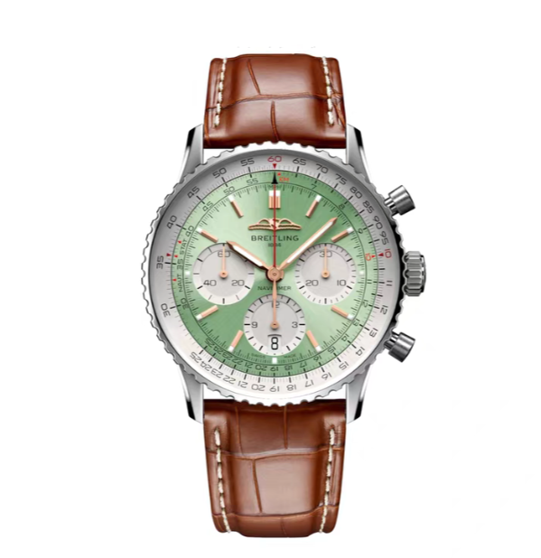Breitling Navitimer AB0139211L1P1 41mm Men's Watch Automatic Brand New - GreshamTech