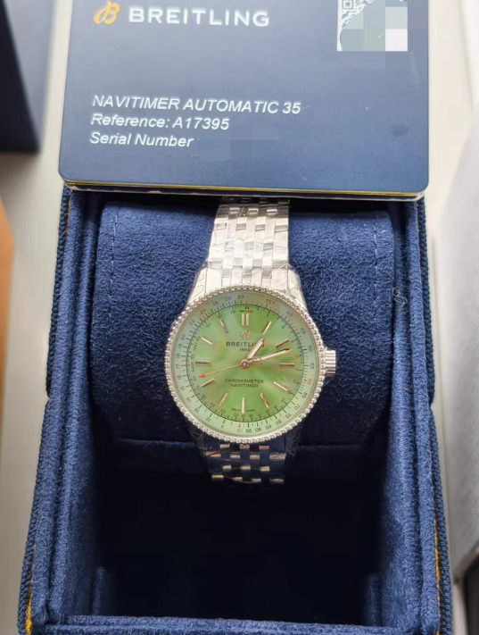 Breitling A17395361L1A1 35MM Women's Watch Brand New - GreshamTech