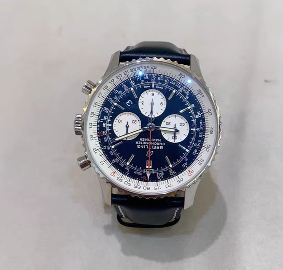 Breitling AB0127 46mm Men's Watch Like New - GreshamTech