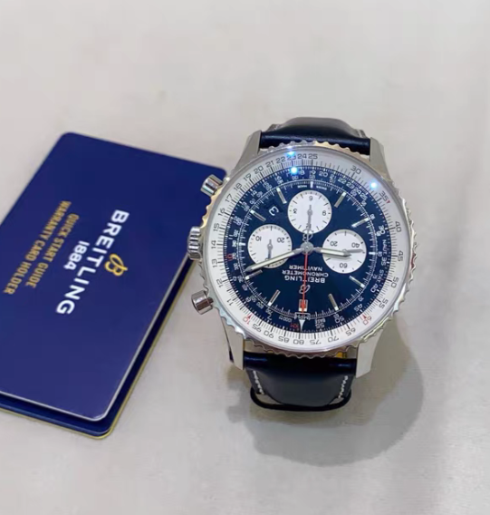 Breitling AB0127 46mm Men's Watch Like New - GreshamTech