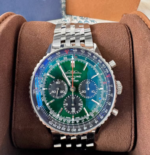 Breitling AB0137241L1A1 46mm Men's Watch Brand New - GreshamTech