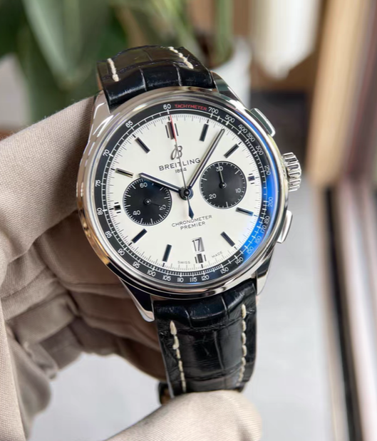 Breitling AB0118221G1P1 42mm Men's Watch Like New - GreshamTech