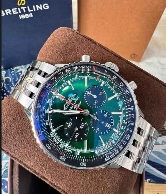 Breitling AB0137241L1A1 46mm Men's Watch Brand New - GreshamTech