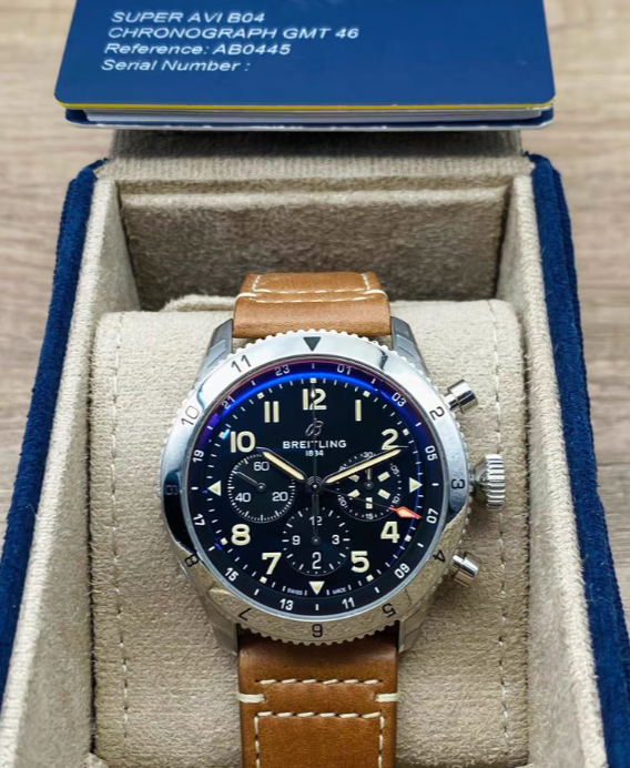 Breitling AB04453A1B1X1 46mm Men's Watch Brand New - GreshamTech