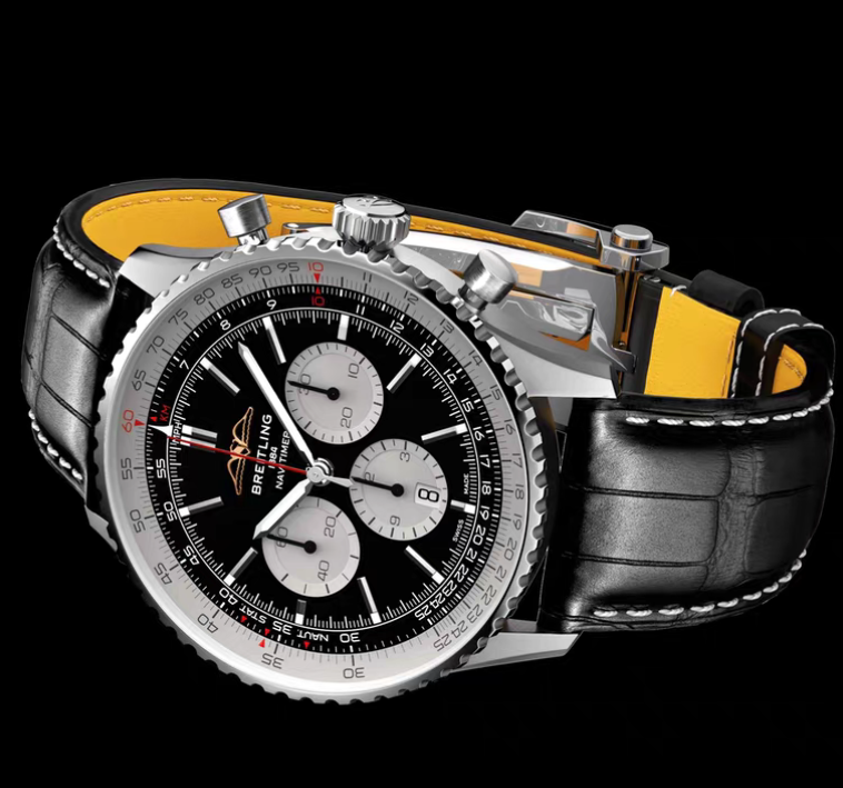 Breitling AB0137211B1P1 46mm Men's Watch Brand New - GreshamTech