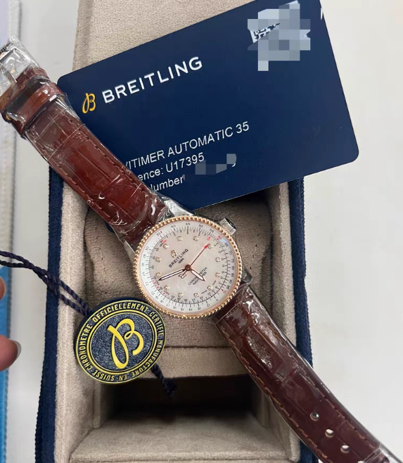 Breitling U17395211A1P1 35mm Women's Watch Brand New - GreshamTech