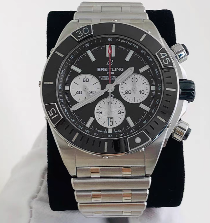 Breitling AB0136161C1S1 44mm Men's Watch Brand New - GreshamTech