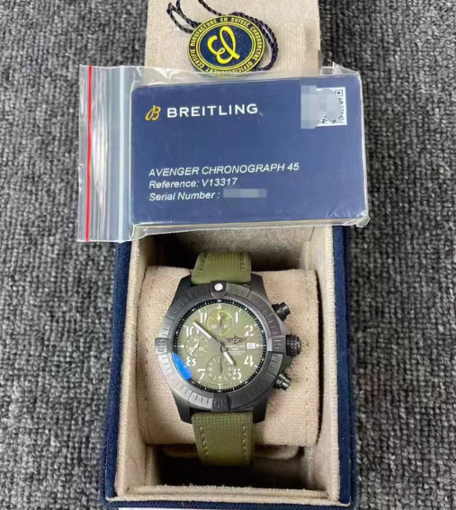 Breitling V13317101L1X1 45mm Men's Watch Like New - GreshamTech