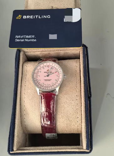 Breitling A173951A1K1P1 35mm Women's Watch Brand New - GreshamTech