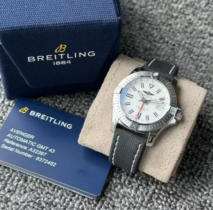 Breitling A32397101A1X1 43mm Men's Watch Like New - GreshamTech