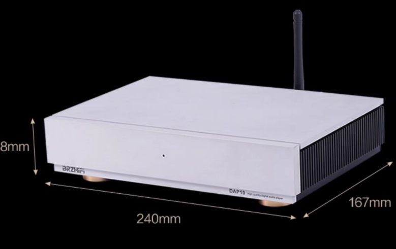 BRZHIFI DAP-10 Digital Player Streamer high fidelity Brand New - GreshamTech