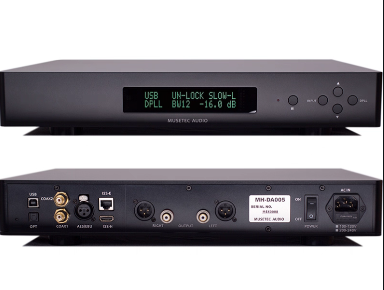 MUSETEC MH-DA005 ES9038 x 2 DAC DAP high fidelity Brand New - GreshamTech