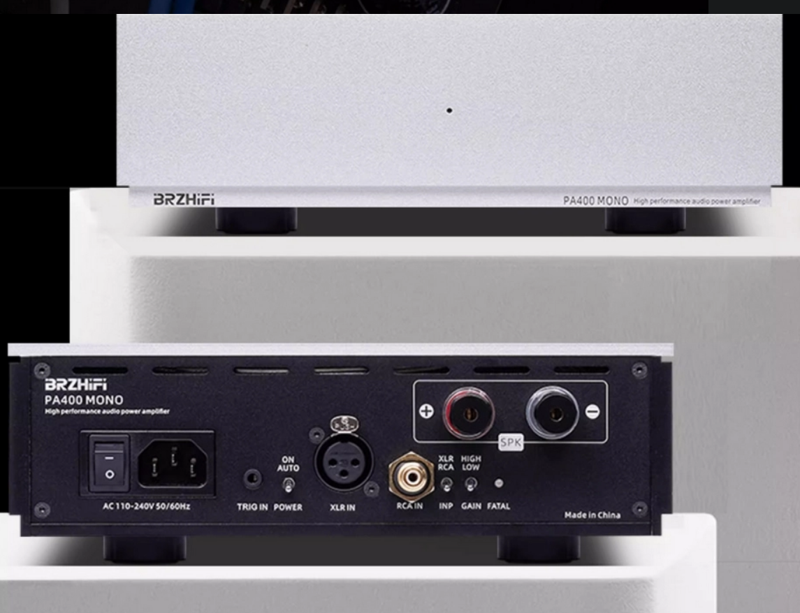 BRZHIFI PA400 Mono class D HiFi power amplifier 450W Brand New (single channel - GreshamTech