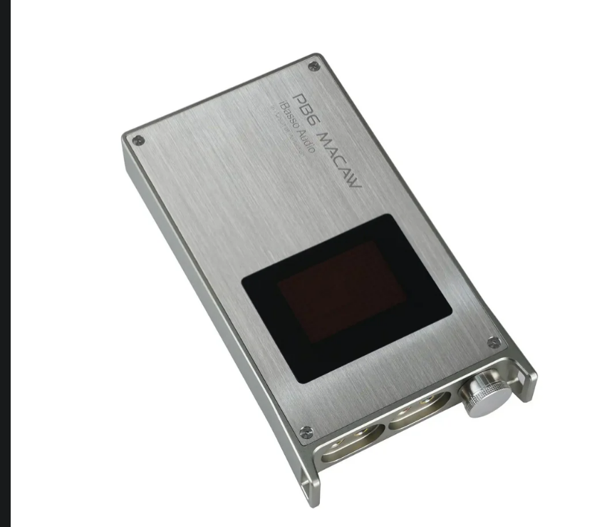 iBasso PB6 Macaw Balanced Portable Tube IEM / Headphone Amplifier Brand New - GreshamTech