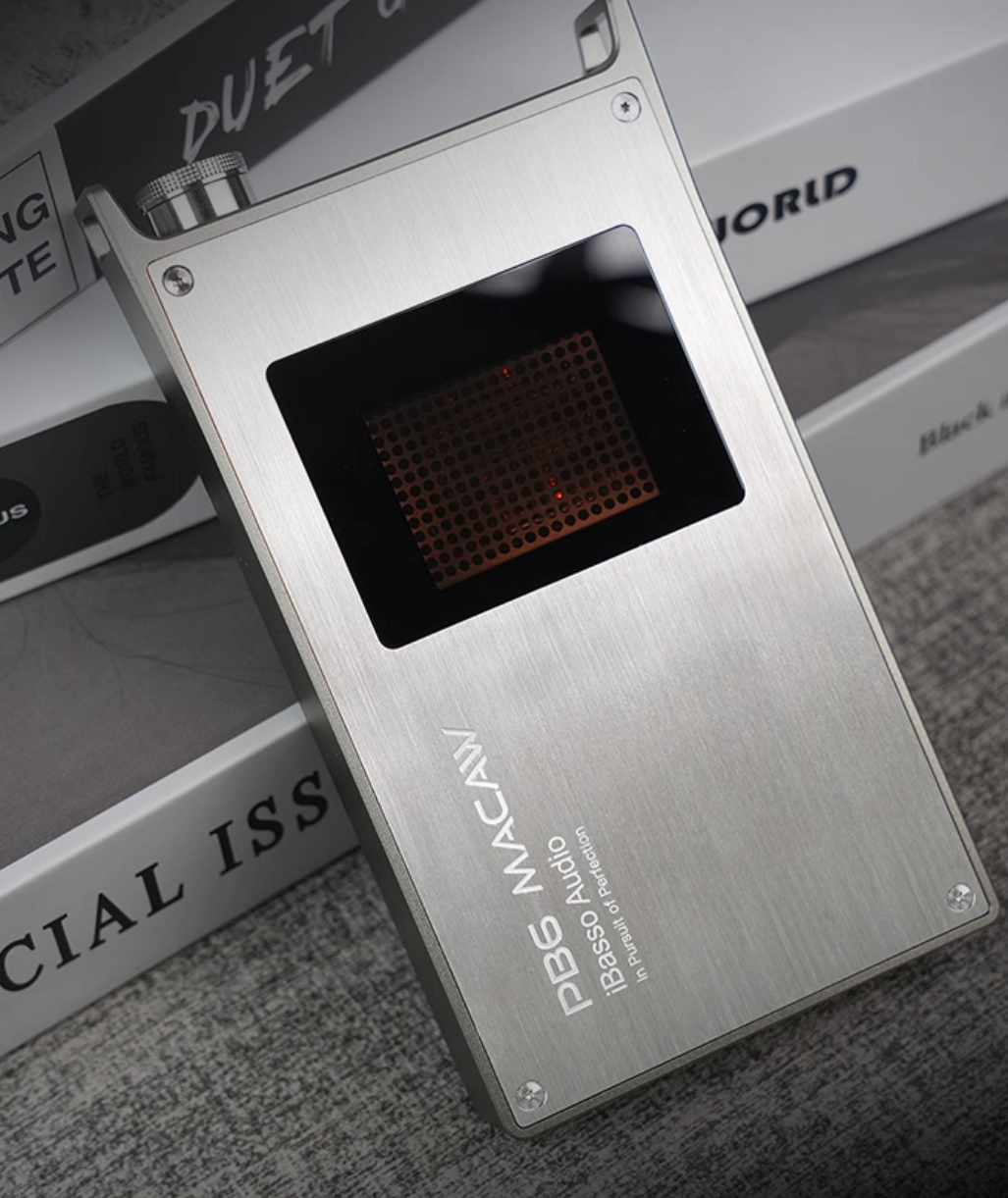 iBasso PB6 Macaw Balanced Portable Tube IEM / Headphone Amplifier Brand New - GreshamTech