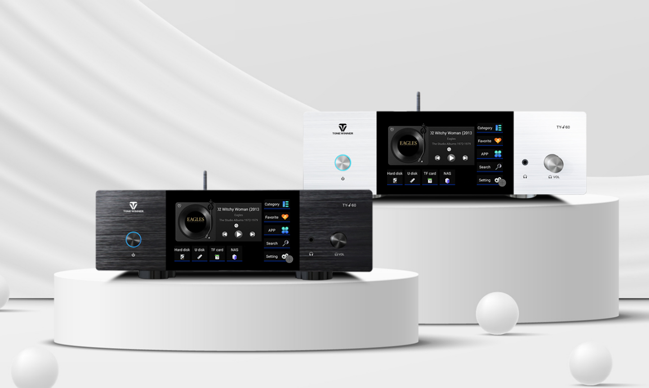 TY-i60 DAC DAP high fidelity Music Streamer Player Brand New - GreshamTech