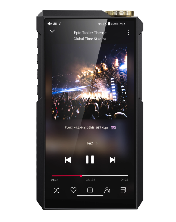 Fiio M27 DAC DAP Portable Android Music Player High fidelity 9039SPROx2 New - GreshamTech