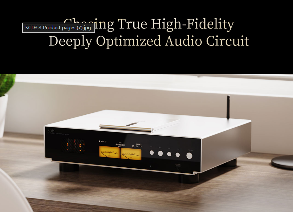 Shanling SCD3.3 R2R SACD CD Player 24Bit R2R and Tube High Fidelity Brand New - GreshamTech