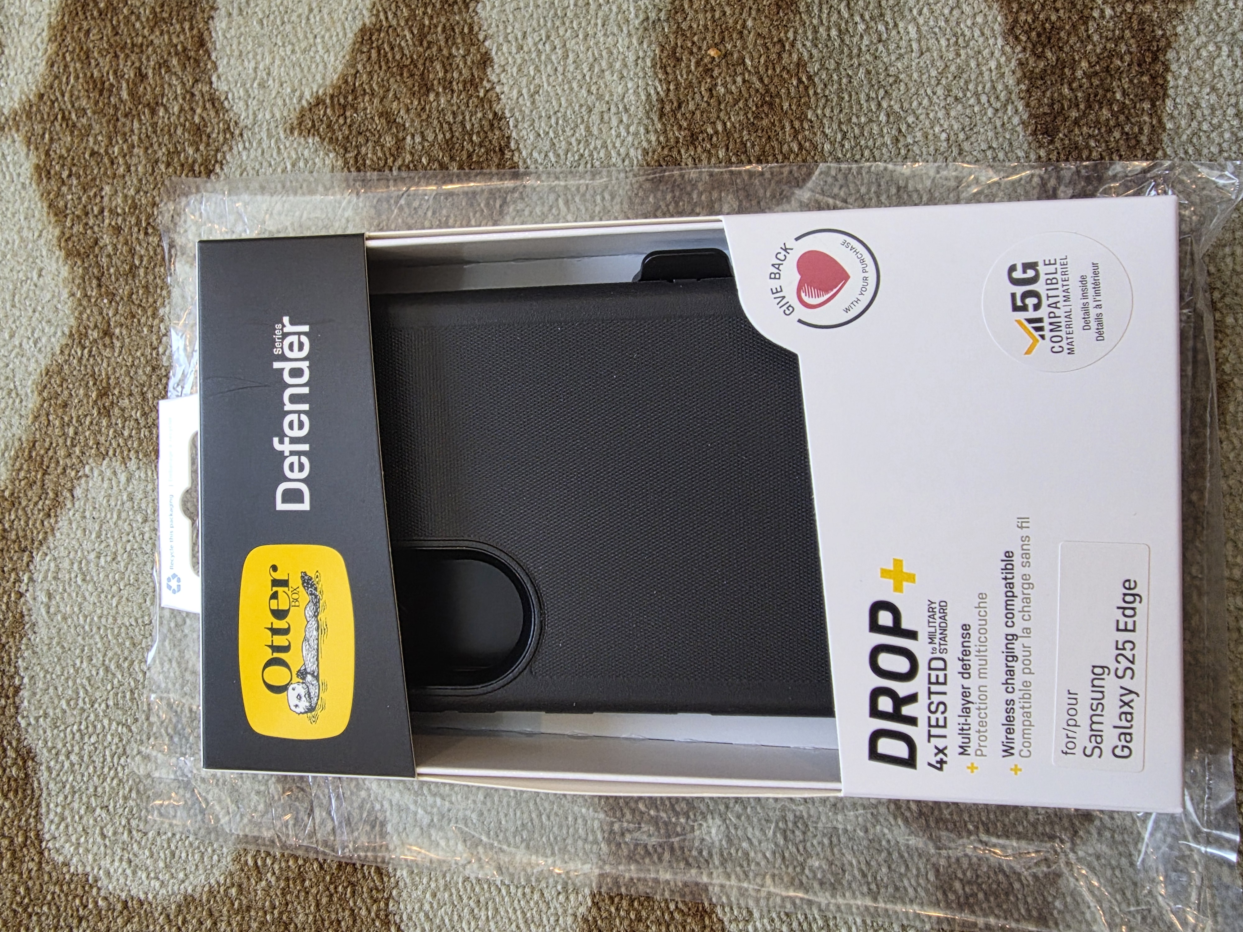 Samsung S25 Edge / S25Edge Otterbox Defender Case Black (0887) - GreshamTech