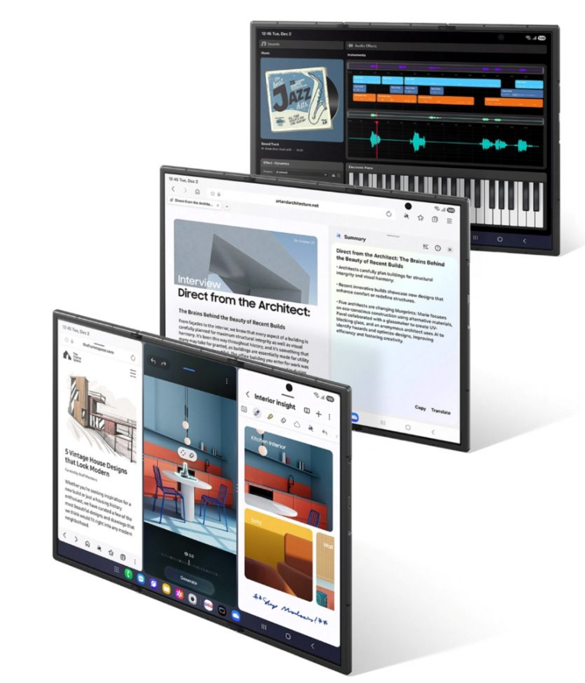 Samsung Trifold Foldable 10'' Mobile phone Brand New Qualcomm 8 Elite - GreshamTech