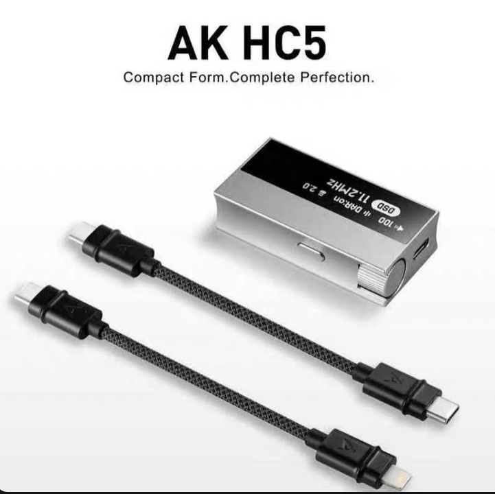 AK HC5 AK4499 Portable DAC/AMP music convertor 3.5 4.4 high fidelity Brand New - GreshamTech