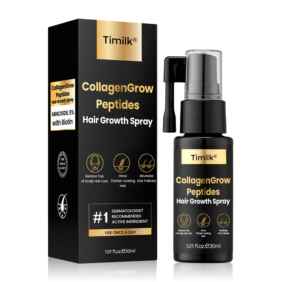 （LAST DAY SALE - 80% OFF🔥)👩‍⚕️Timilk® CollagenGrow Peptides Hair Growth Spray