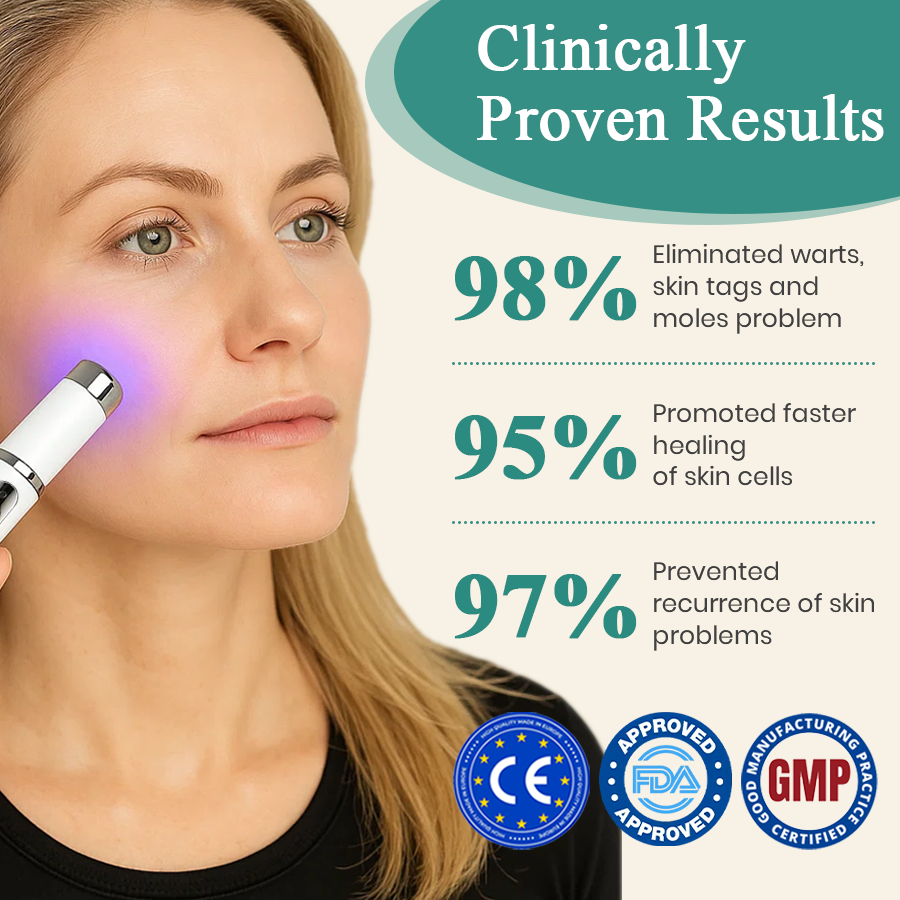 🎁 Limited-time offer: 55% off! 🍁DAFEILA® LumeSkin Mole and Wart Instant Removal Laser Pen ACE 4