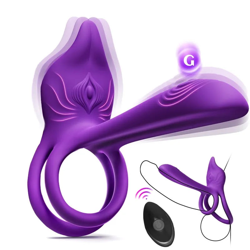 ❤️Fall for the Deal:🎁BBOJI™ Enchanted Girl Luxe Smart Vibrating Ring – App-Controlled Pleasure for Couples 💫